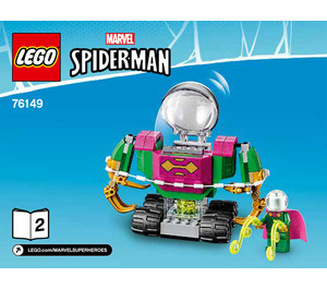 LEGO The Menace of Mysterio 76149 Instrukce