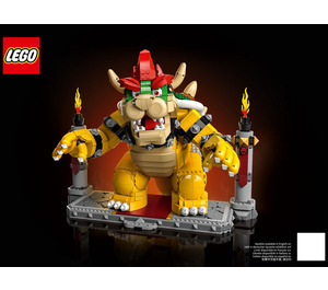 LEGO The Mighty Bowser 71411 Instructions