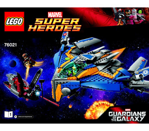 LEGO The Milano Spaceship Rescue 76021 Instructies