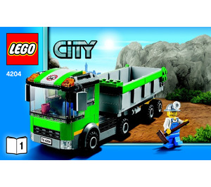 LEGO The Mine 4204 Instruktioner