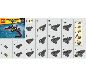 LEGO The Mini Batwing 30524 Instruktioner