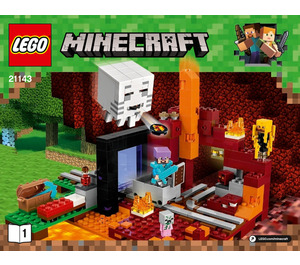 LEGO The Nether Portal Set 21143 Instructions