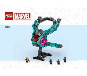 LEGO The New Guardians' Ship Set 76255 Instructions