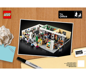 LEGO The Office 21336 Ohjeet