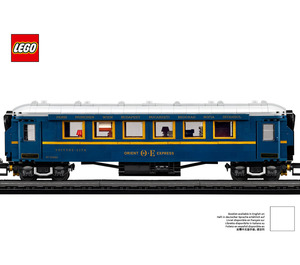 LEGO The Orient Express Trein 21344 Instructions