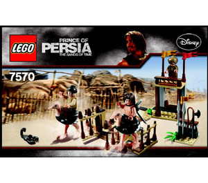 LEGO The Ostrich Race 7570 Instruktioner