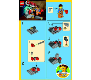 LEGO The Piece of Resistance  30280 Instructies