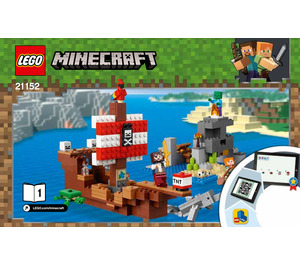 LEGO The Pirate Ship Adventure Set 21152 Instructions