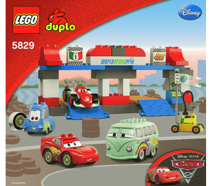 LEGO The Pit Stop 5829 Instructions