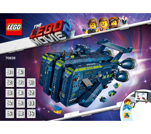 LEGO The Rexcelsior! Set 70839 Instructions