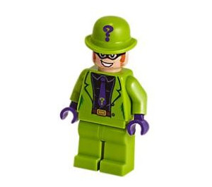 LEGO The Riddler med Lime Dragt og Hat Minifigur