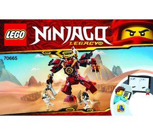 LEGO The Samurai Mech 70665 Instrucciones