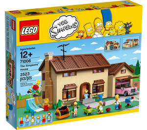 LEGO The Simpsons House 71006 Packaging