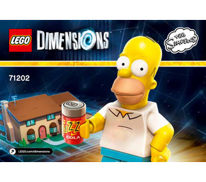 LEGO The Simpsons Level Pack 71202 Instructions