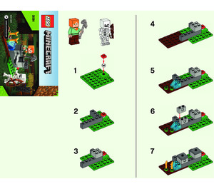LEGO The Squelette Defense 30394 Instructions