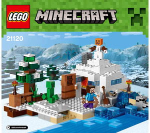 LEGO The Snow Hideout Set 21120 Instructions