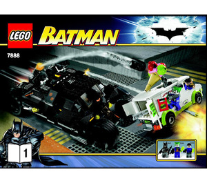 LEGO The Tumbler: Joker's Ijsje Surprise 7888 Instructions