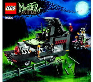 LEGO The Vampyre Hearse Set 9464 Instructions