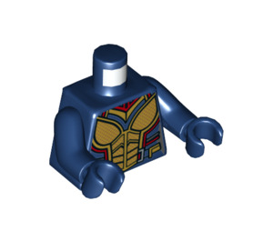 LEGO The Wasp with Transparent Blue Wings Minifig Torso (973 / 76382)