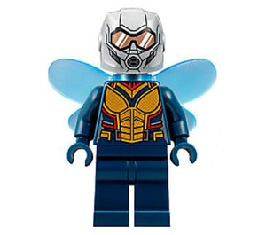 LEGO The Wasp met Transparant Blauw Vleugels Minifiguur