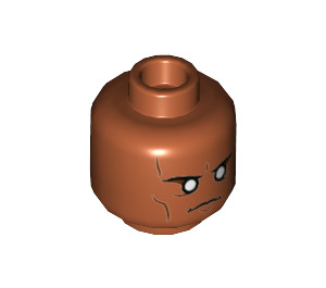 LEGO The Watcher Minifigure Head (Recessed Solid Stud) (3626 / 79260)