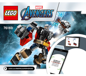 LEGO Thor Mech Armor Set 76169 Instructions