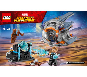LEGO Thor's Arme Quest 76102 Instructions