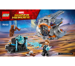 LEGO Thor's Weapon Quest 76102 Anweisungen