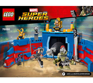 LEGO Thor vs. Hulk: Arena Clash Set 76088 Instructions