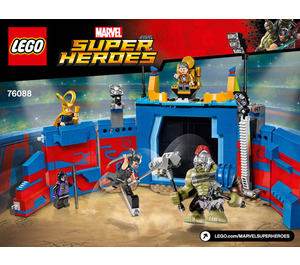 LEGO Thor vs. Hulk: Arena Clash 76088 Byggeinstruksjoner