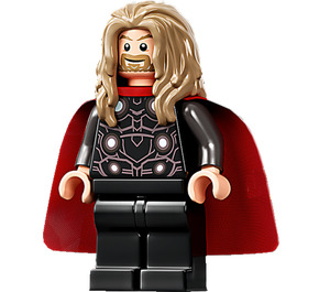 LEGO Thor with Black Suit and Long Hair Minifigure