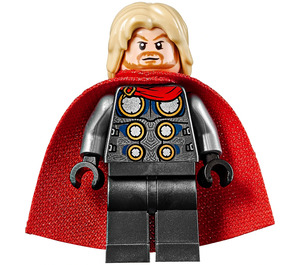 LEGO Thor con Pearl Dark Gris Traje y Capa Minifigura