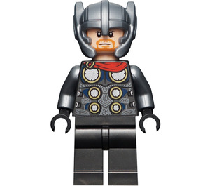 LEGO Thor z Pearl Dark Szary Garnitur I Kask Minifigurka