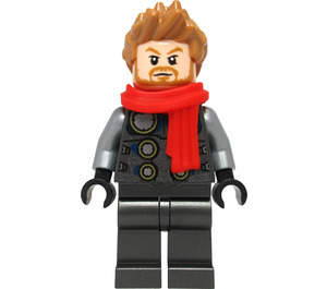 LEGO Thor mit Pearl Dark Grau Anzug und Schal Minifigur