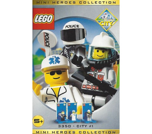 LEGO Drie Minifig Pack - City #1 3350