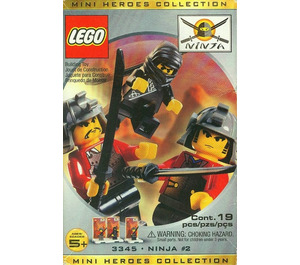 LEGO Trois Minifig Pack - Ninja #2 3345
