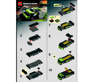 LEGO Thunder Racer 8119 Instruktioner