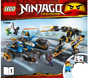 LEGO Thunder Raider Set 71699 Instructions