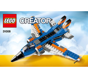 LEGO Thunder Wings Set 31008 Instructions