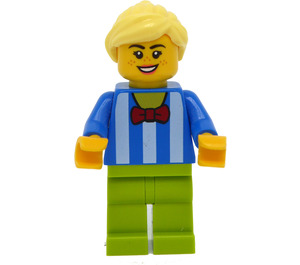 LEGO Ticket booth operator Figurine