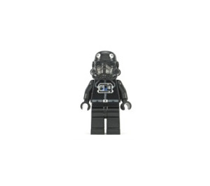 LEGO TIE Fighter Pilot Figurine avec tête brune