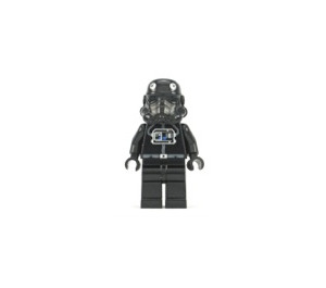 LEGO TIE Fighter Piloot met Bruin Hoofd Minifiguur