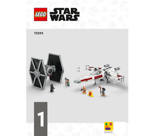 LEGO TIE Fighter & X-wing Mash-up 75393 Instrucciones