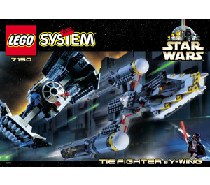 LEGO TIE Fighter & Y-wing Set 7150 Instructions