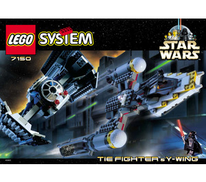 LEGO TIE Fighter & Y-wing 7150 Ohjeet