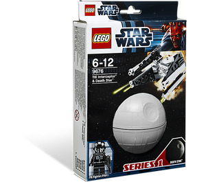 LEGO TIE Interceptor & Death Star Set 9676 Packaging