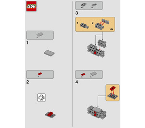 LEGO TIE Interceptor 912067 Instruktioner