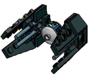 LEGO TIE Interceptor (Kabaya) 6965-1