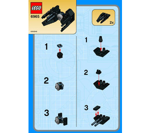 LEGO TIE Interceptor Set (Kabaya) 6965-1 Instructions