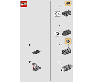 LEGO TIE Striker 912056 Instructions